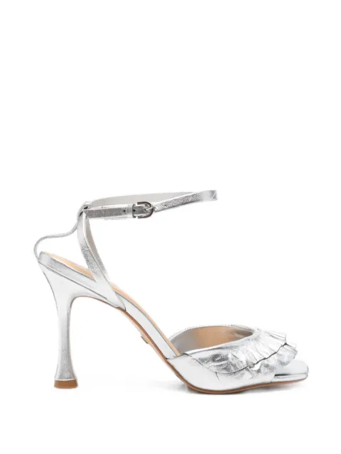 CARRANO ruffled buckled sandals