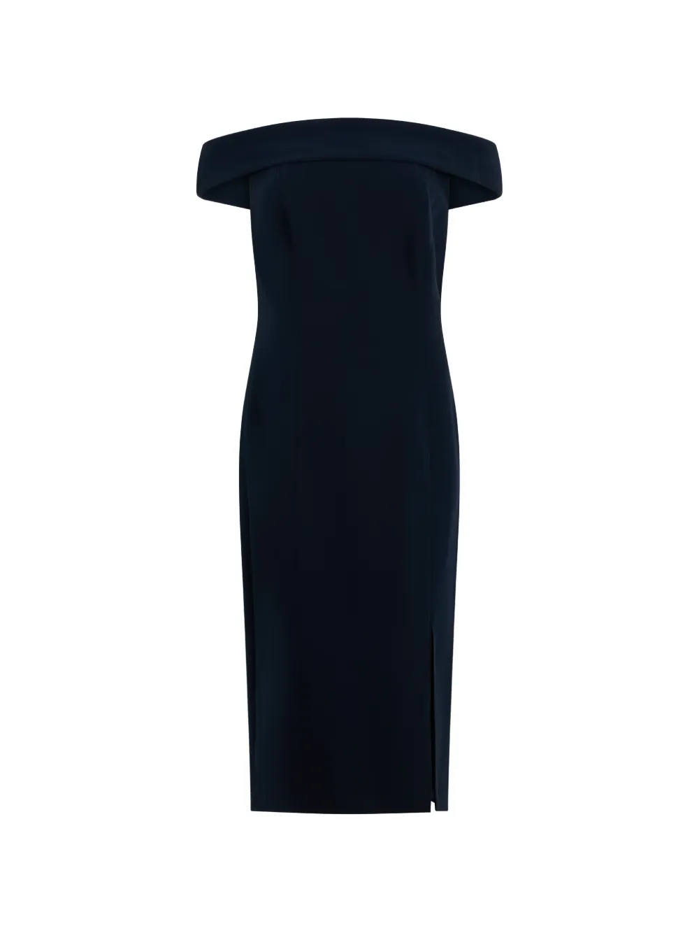 Lauren Ralph Lauren off-shoulder midi dress - Blu
