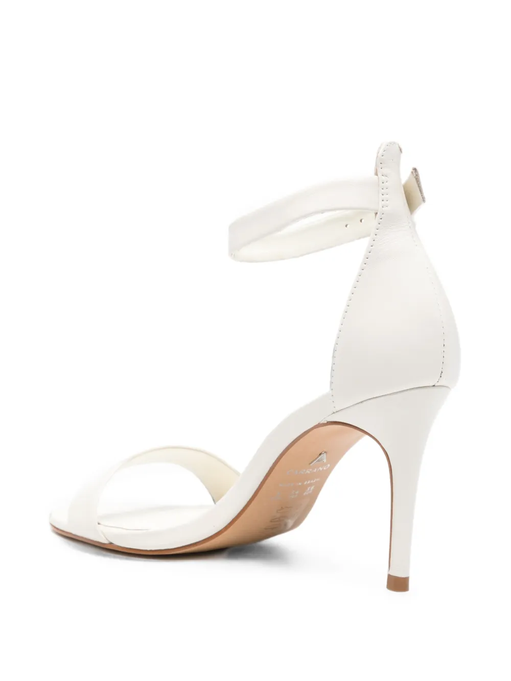 CARRANO buckle-fastening strap sandals Wit