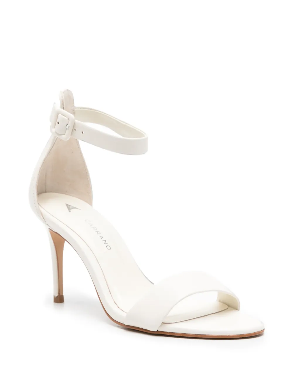 CARRANO buckle-fastening strap sandals Wit
