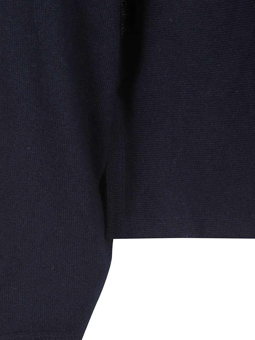  Jil Sander Pull à Détails Drapés - Bleu 