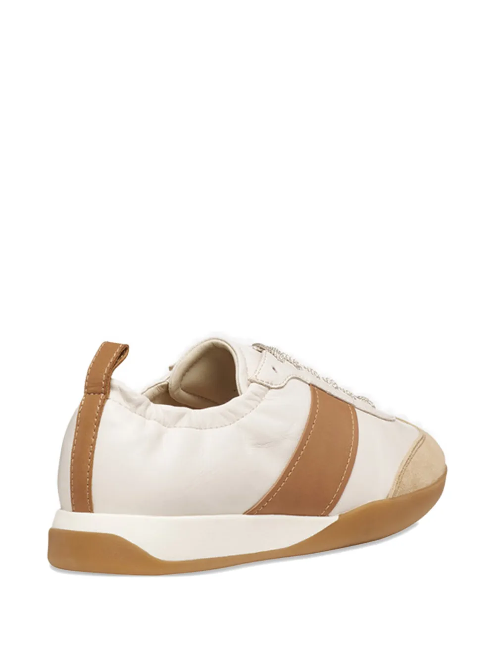 Geox Marymy sneakers met streepdetail Beige