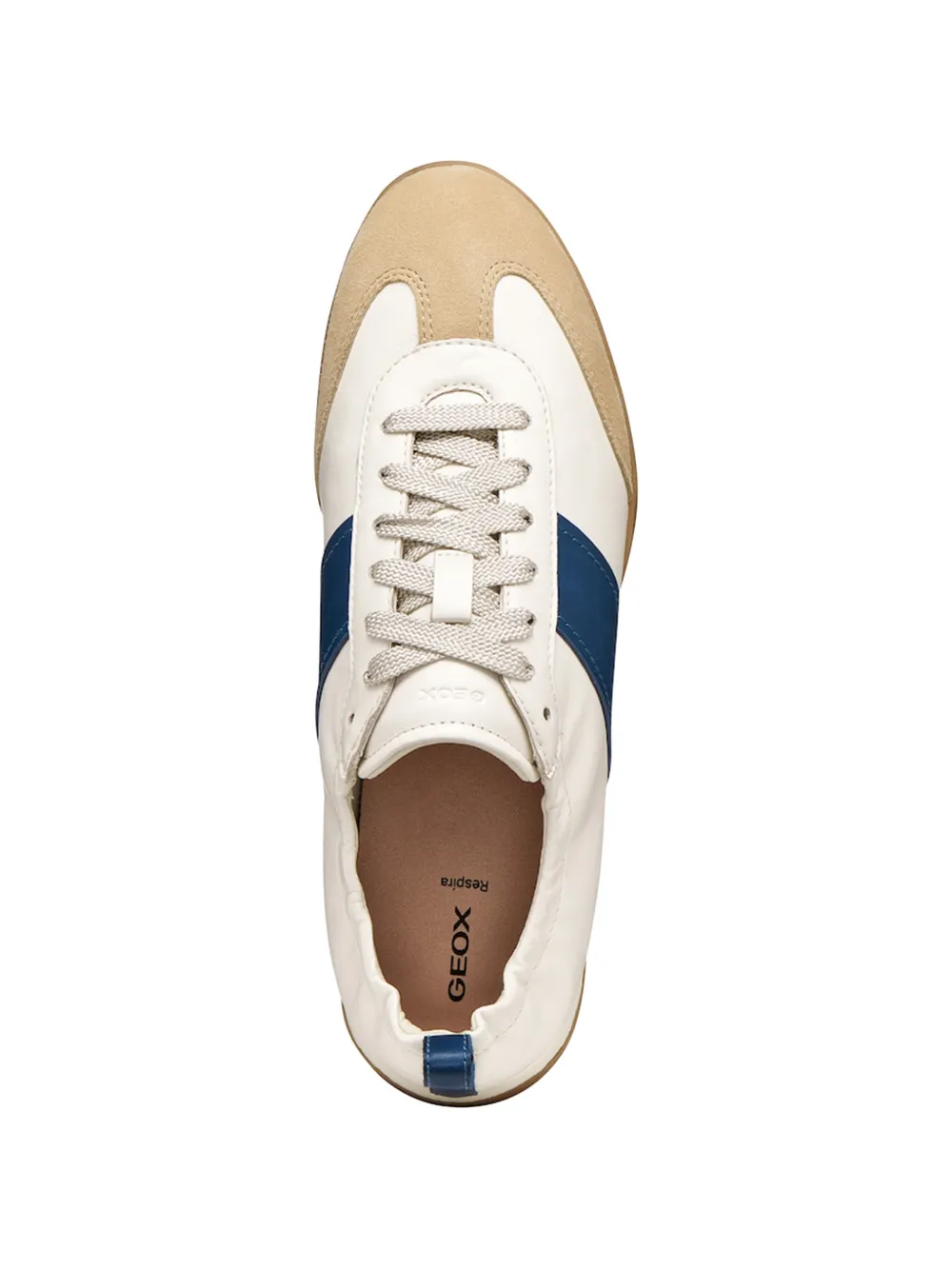 Geox Maryemy stripe-panel sneakers Beige