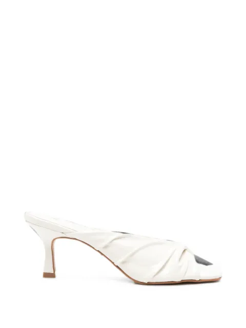 CARRANO ruched mules