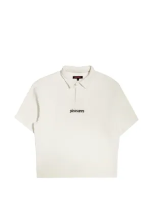 Supreme Twill Appliqué Polo Shirt | White | FARFETCH BH