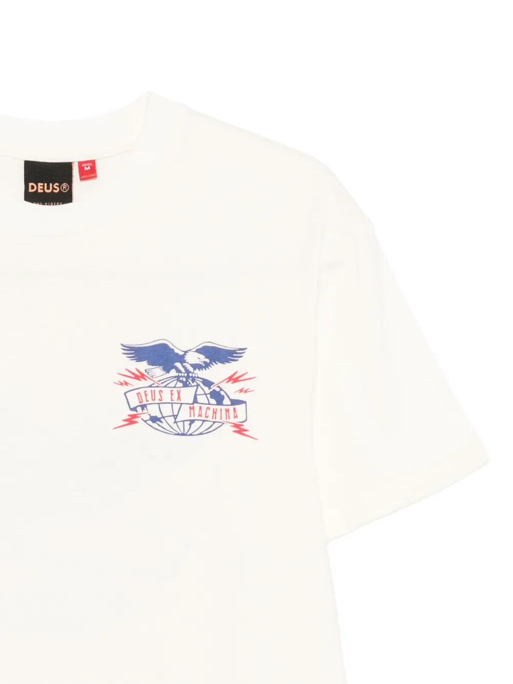 Deus Ex Machina Claw-Some Whizz T-shirt met print Beige