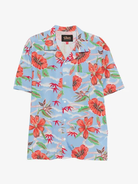 Deus Ex Machina Broadus floral short-sleeve shirt