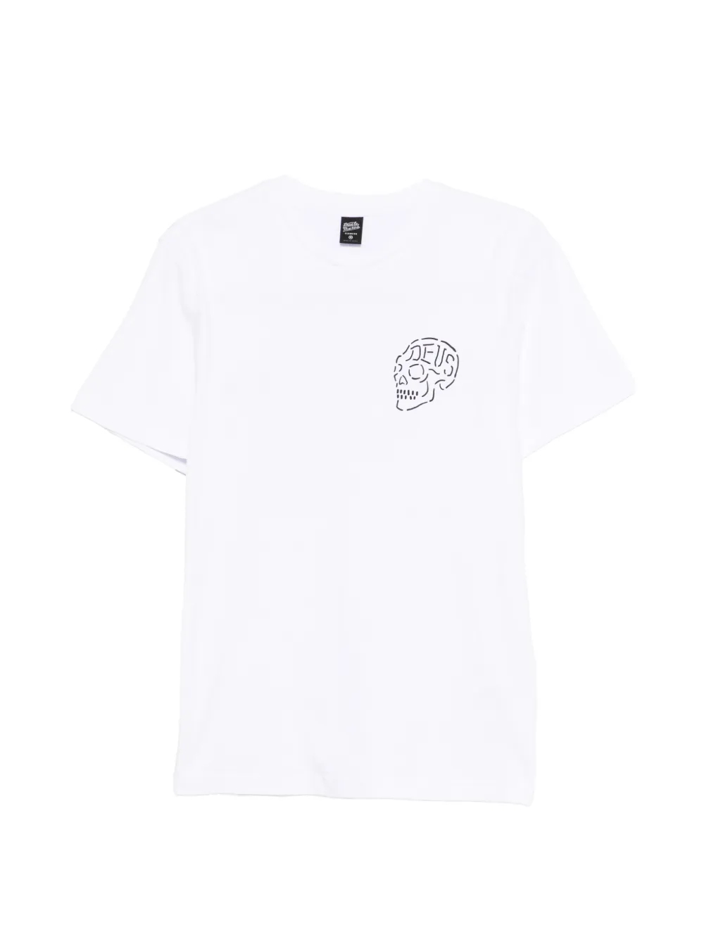 Deus Ex Machina Venice skull T-shirt - Weiß