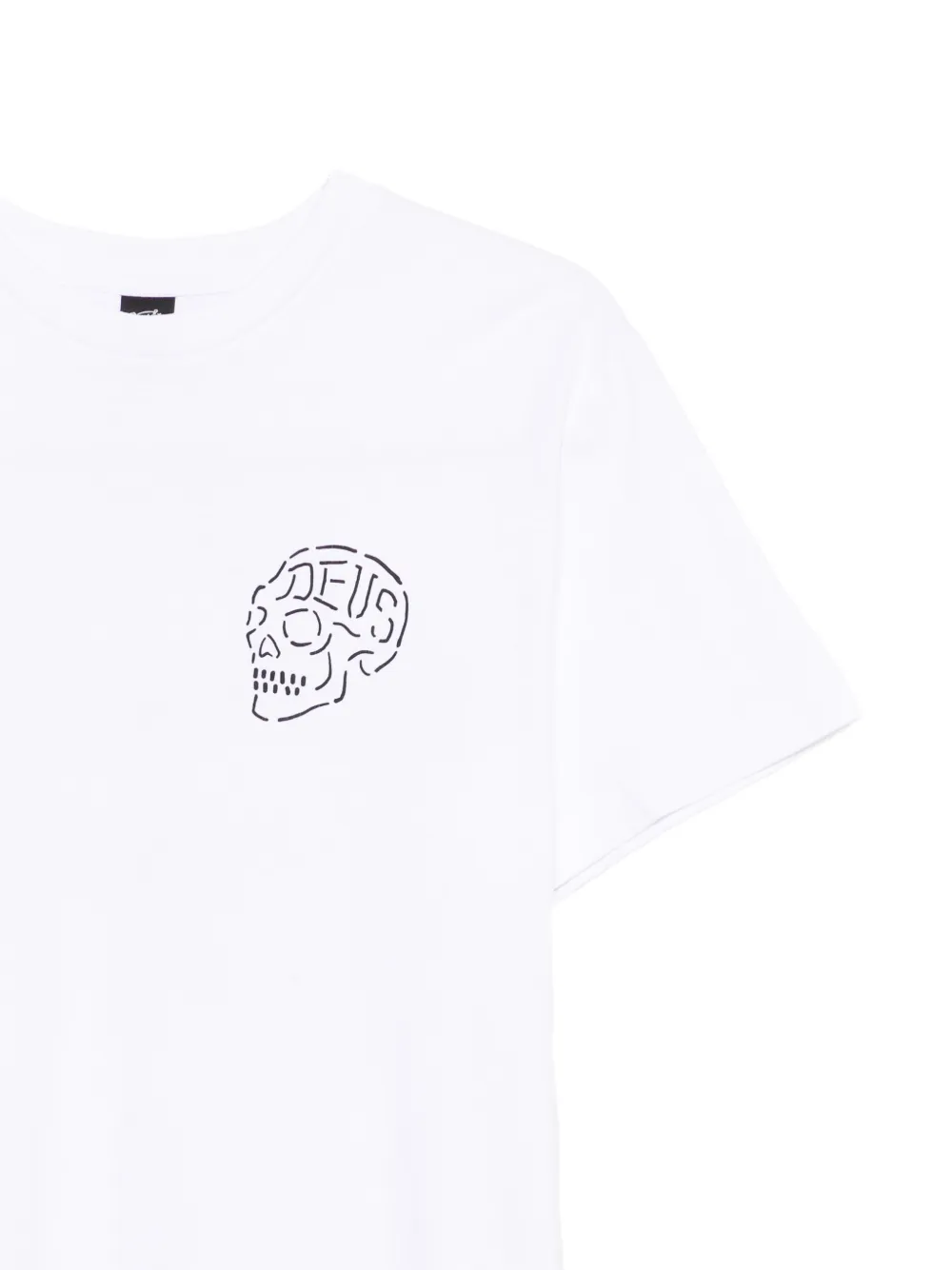 Deus Ex Machina Venice Skull T-shirt Wit