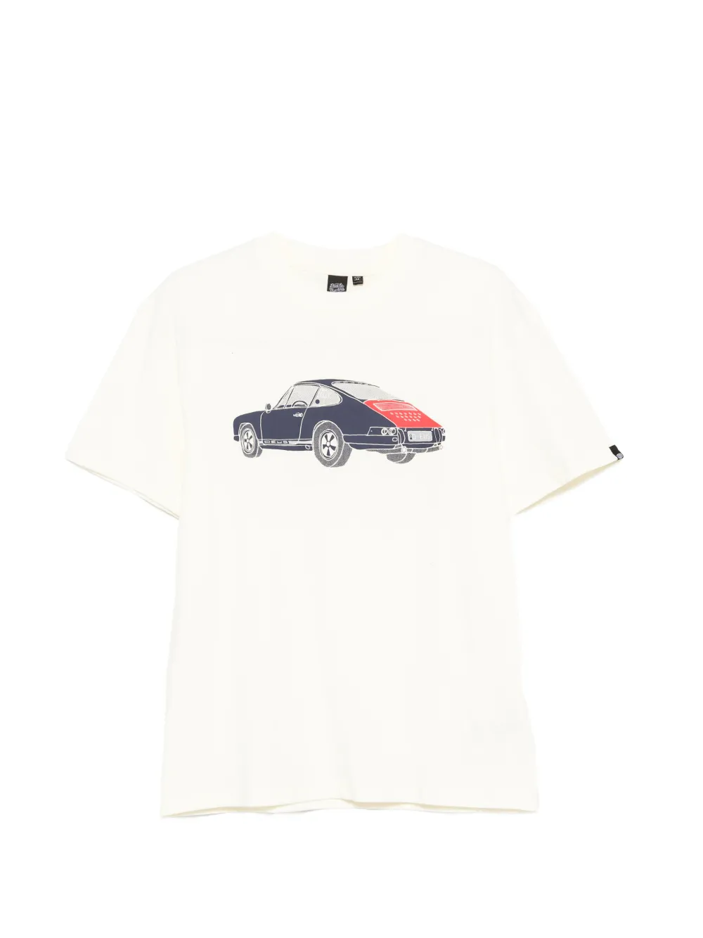 Deus Ex Machina Emporium Niner car-graphic T-shirt - Toni neutri