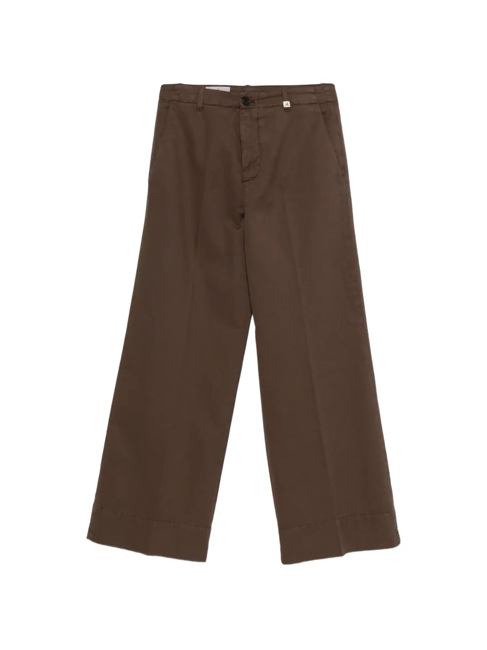 My Myths wide-leg trousers - Marrone
