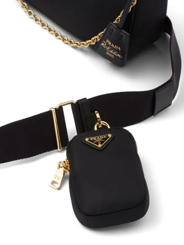 Prada Re-Edition 2005 Re-Nylon Bag | Black | FARFETCH