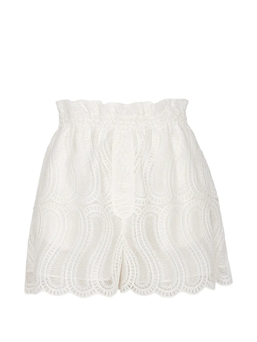 Raquel Diniz Bahia lace shorts - White
