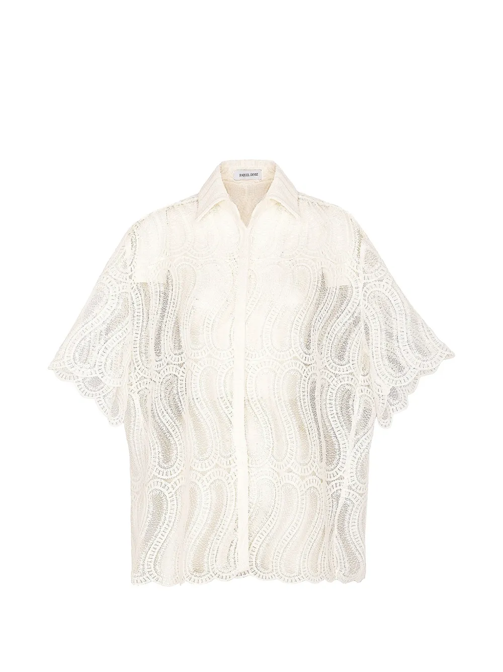 Raquel Diniz Bina lace shirt - Toni neutri