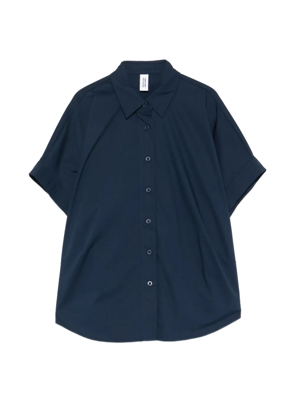 bomboogie buttoned shirt - Blu
