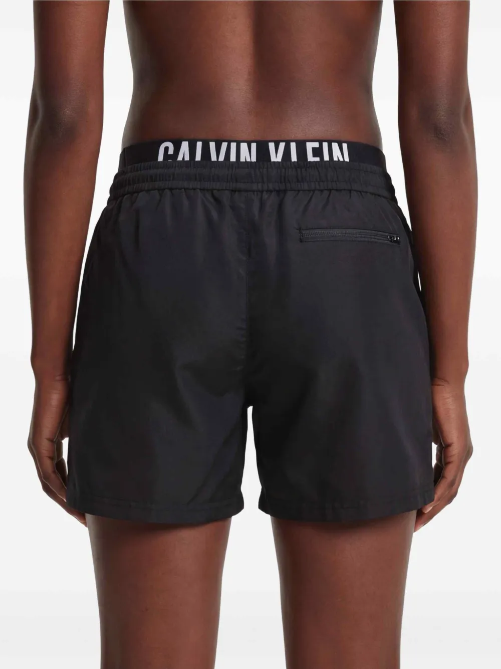 Calvin Klein Zwembroek met logo Zwart