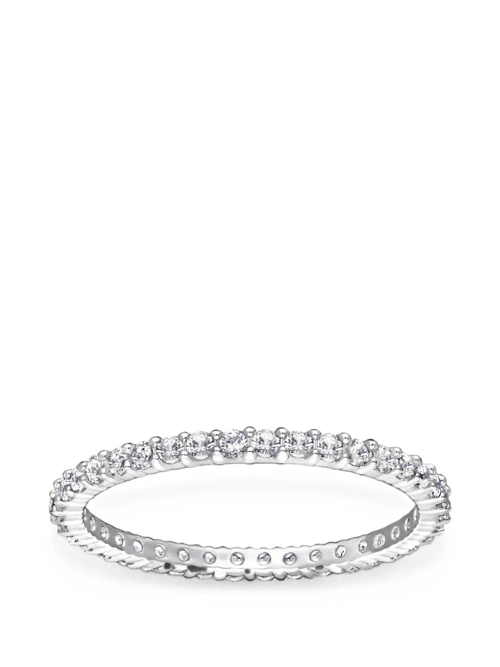 Swarovski crystal-embellished ring - Silber