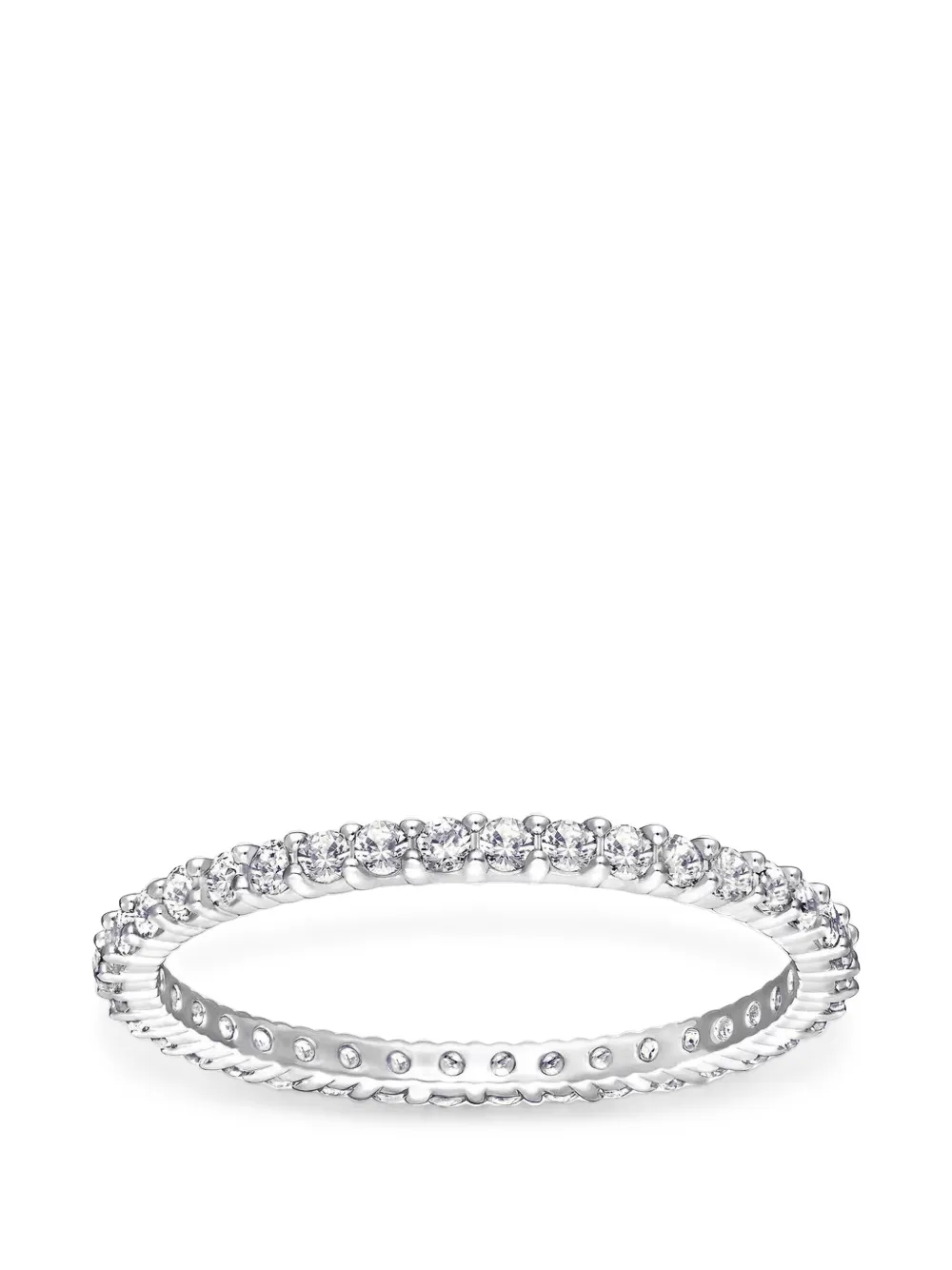 Swarovski crystal-embellished ring - Argento