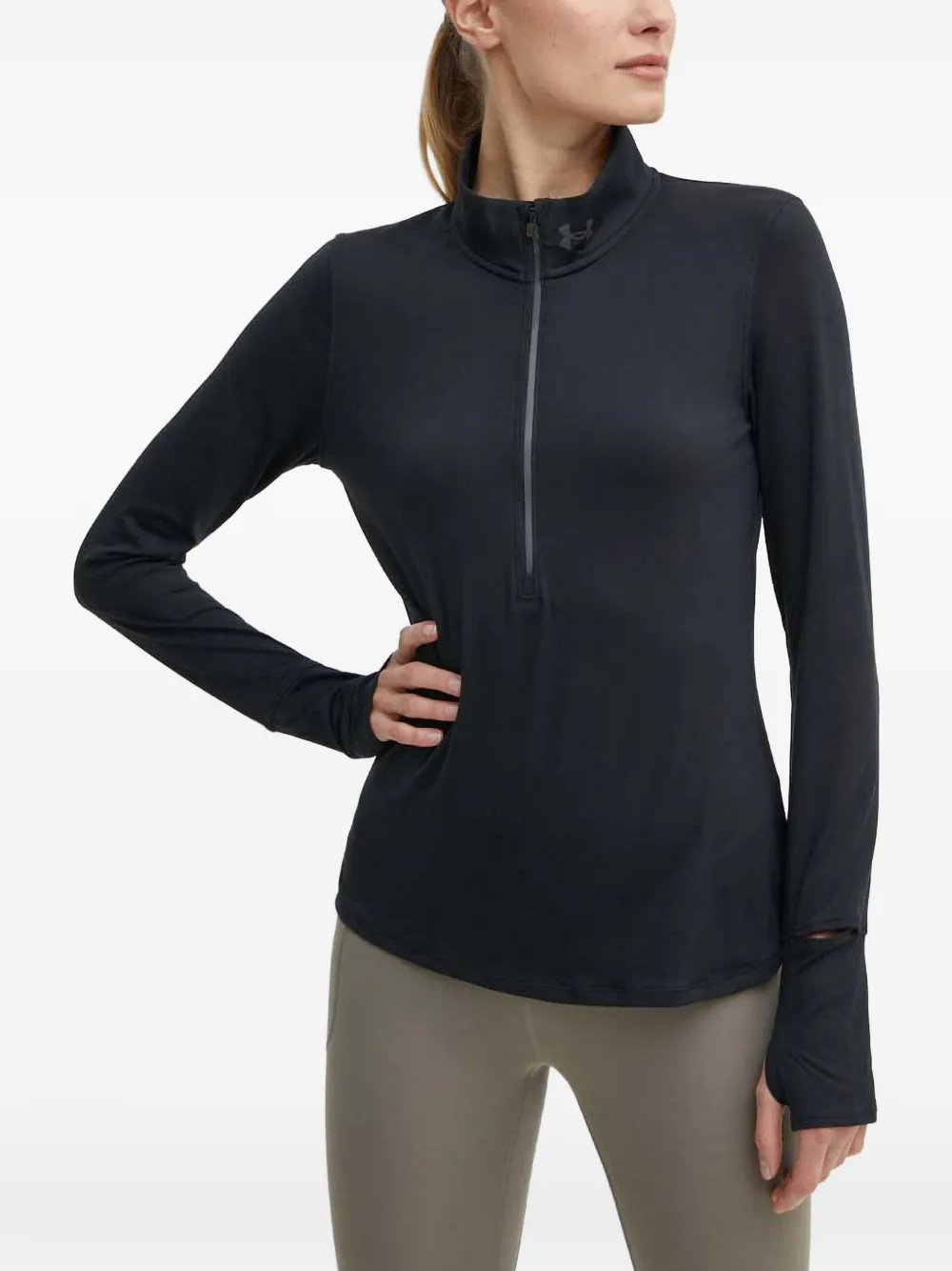 Under Armour Felpa con zip - Nero