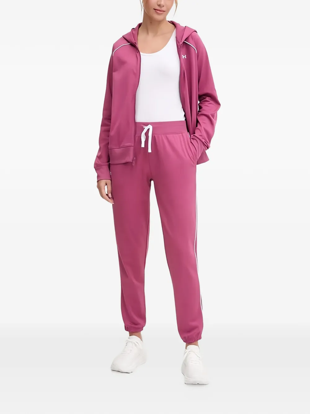 Under Armour logo-print tracksuit - Rosa