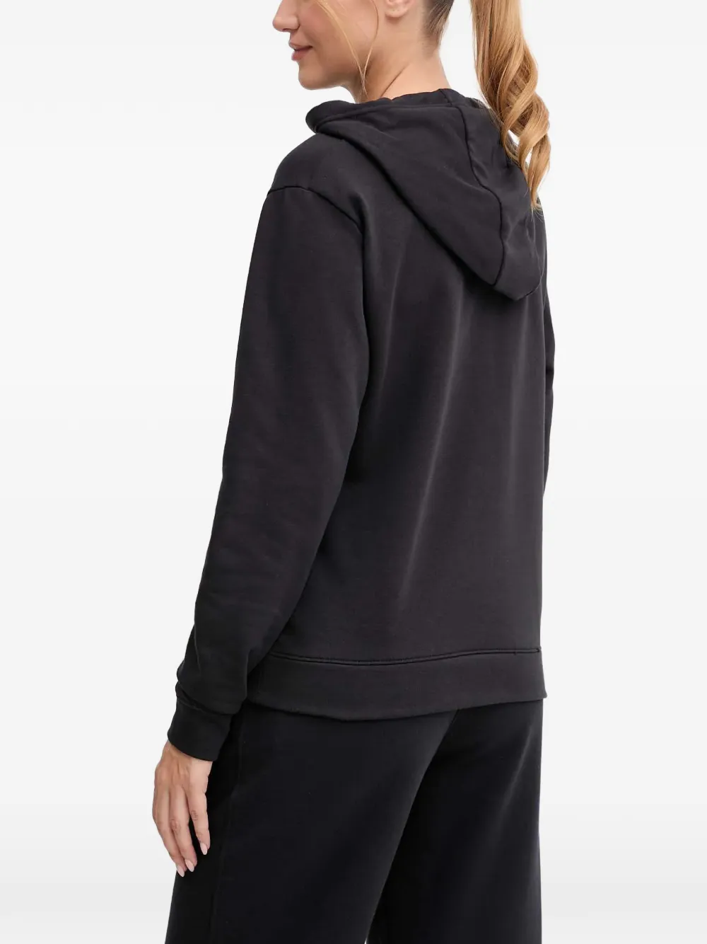 Under Armour Rival logo hoodie Zwart