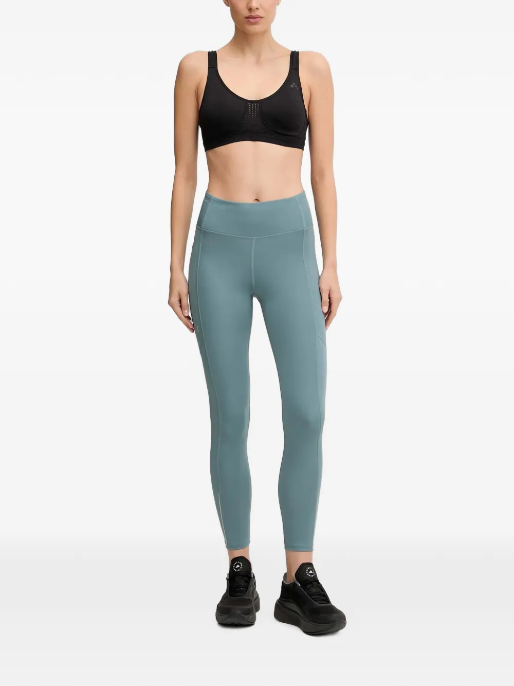 Under Armour Legging met zijzak Blauw