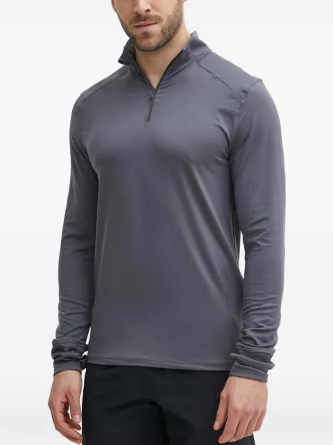 Under Armour Qualifier Run quarter-zip thumb-slot sweater