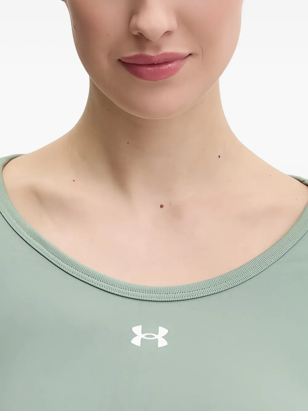Under Armour T-shirt met logoprint Groen
