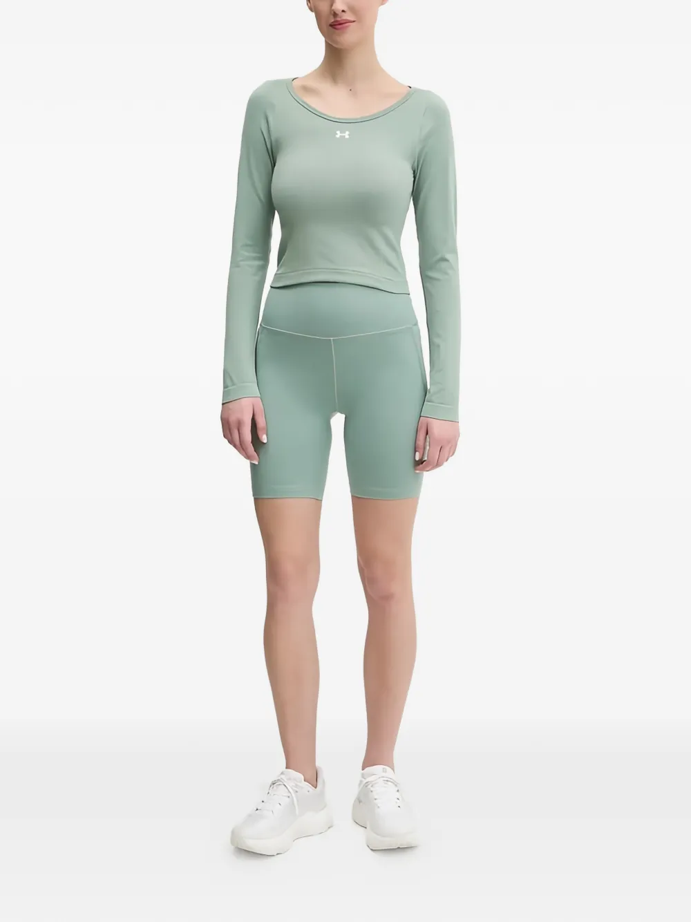 Under Armour T-shirt met logoprint Groen