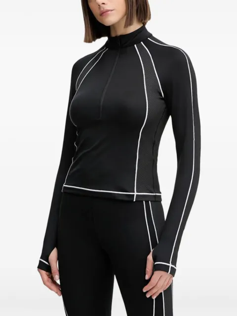 Under Armour top manga larga con ribete