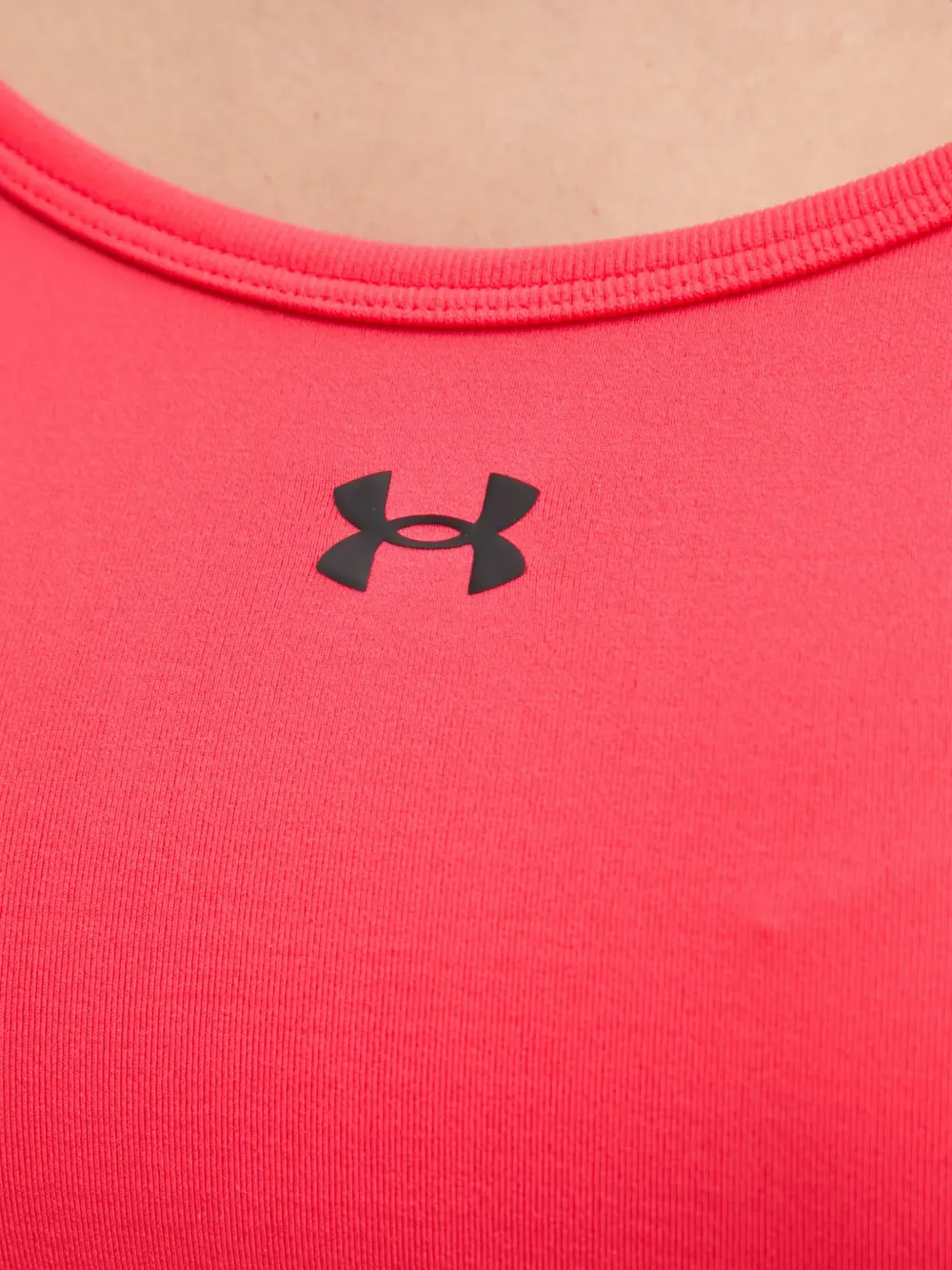 Under Armour Cropped T-shirt met logoprint Roze