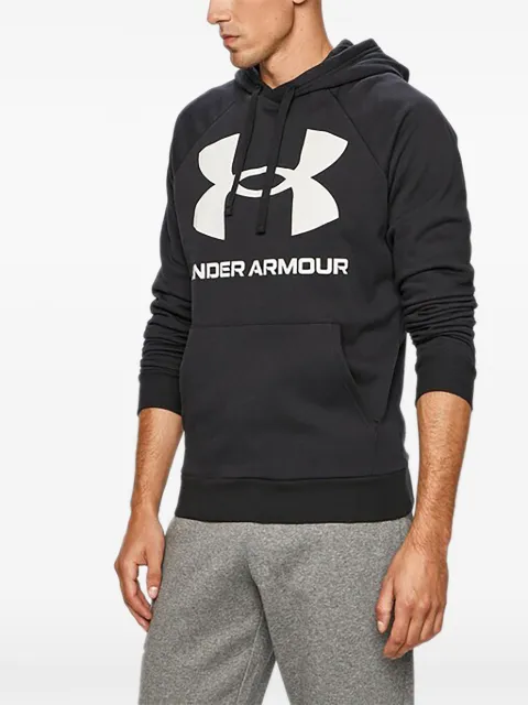Under Armour Rival logo-print hoodie