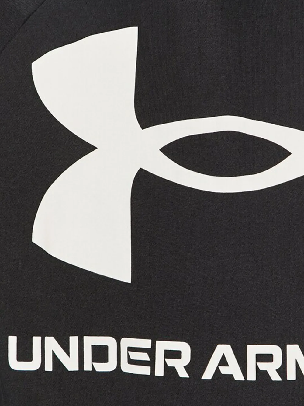 Under Armour Rival hoodie met logo-print Zwart