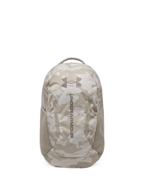 Under Armour Hustle 6.0 camouflage logo backpack