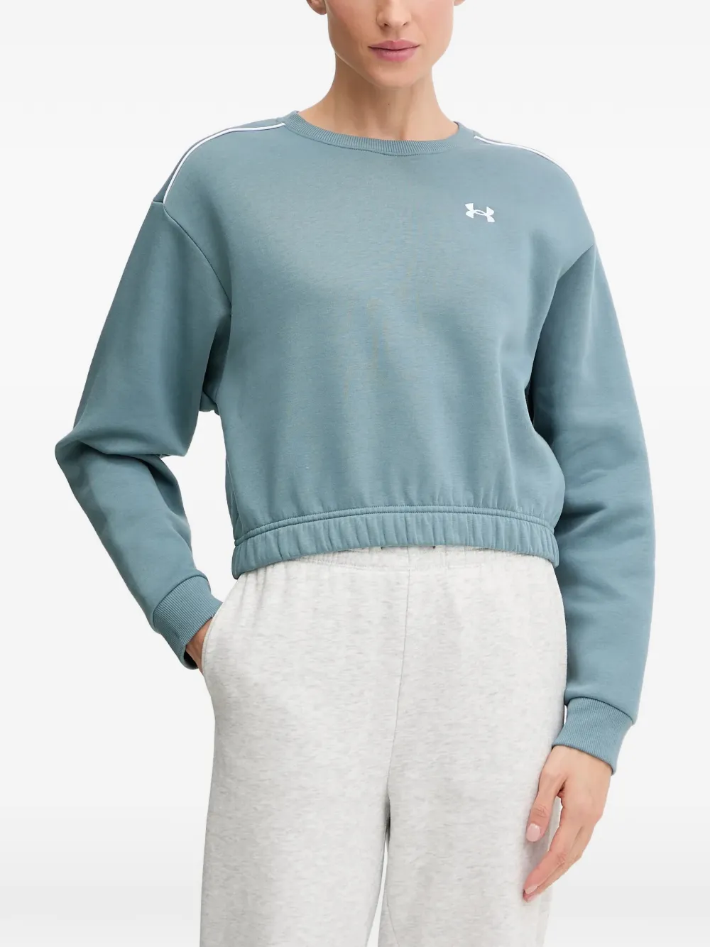 Under Armour ribbed trim long-sleeved top