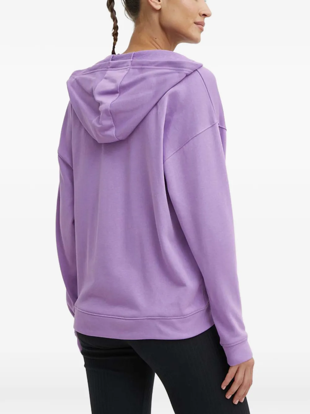 Under Armour zip hooded sweatshirt Paars