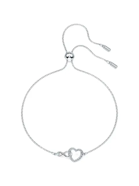 Swarovski Infinity heart bracelet
