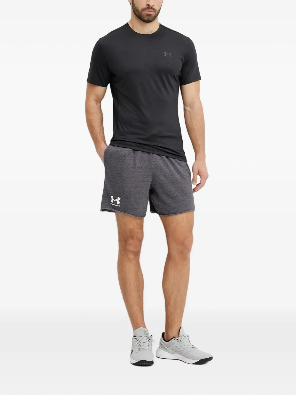 Under Armour Vanish Elite training-T-shirt met logo-print en korte mouwen Zwart