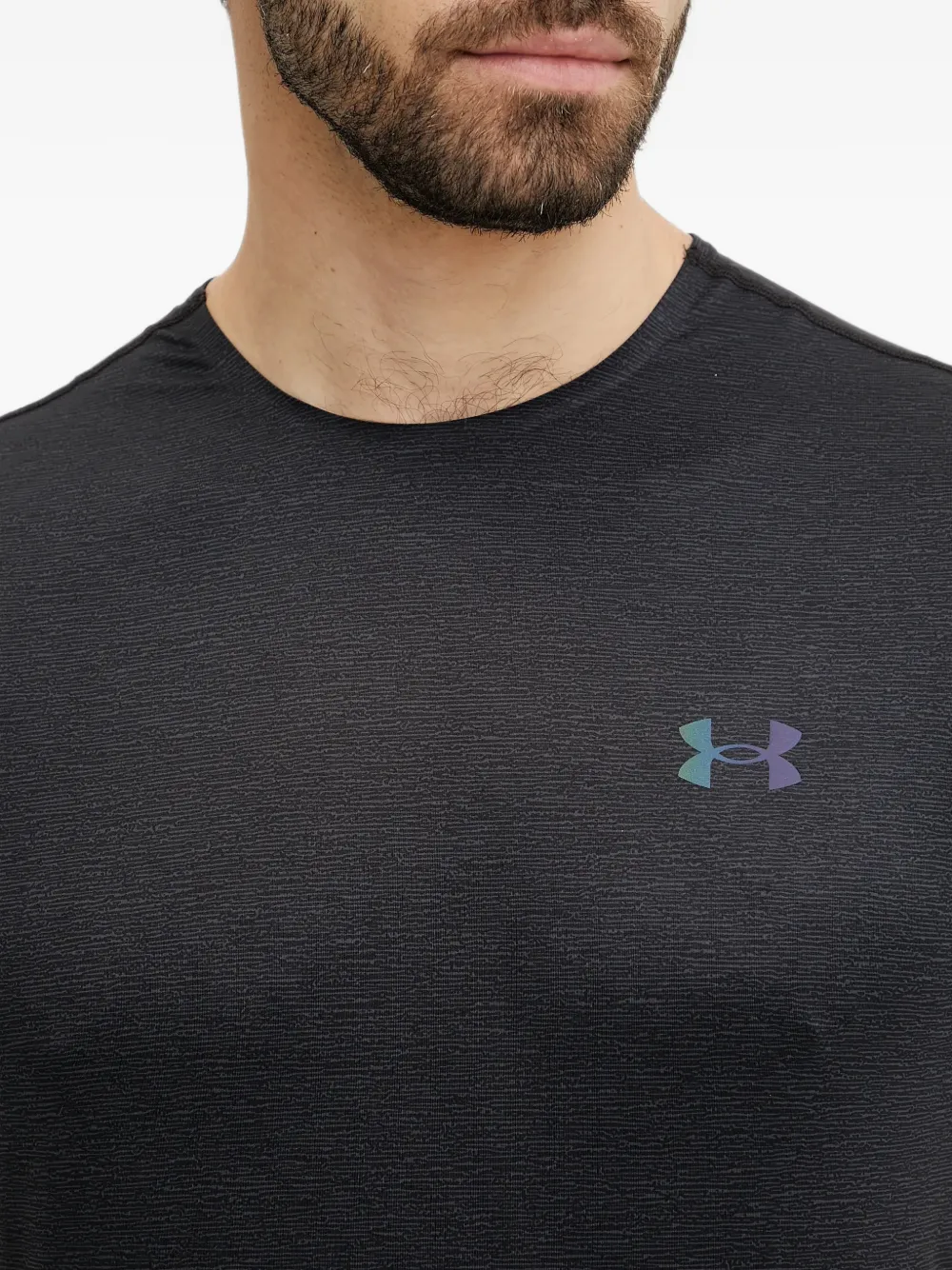 Under Armour Vanish Elite training-T-shirt met logo-print en korte mouwen Zwart