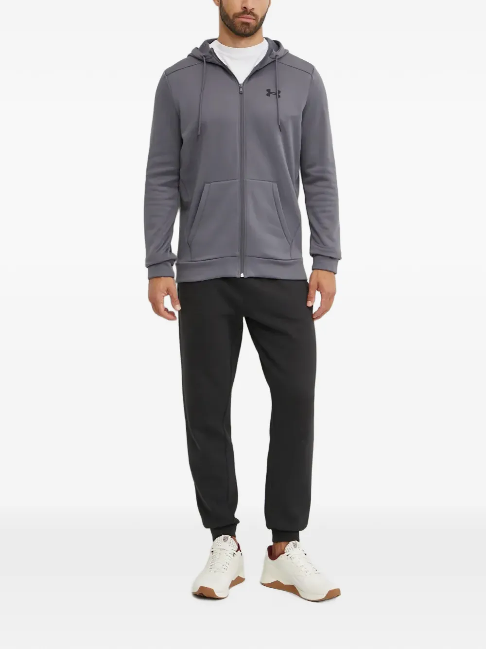 Under Armour Hoodie met rits Grijs