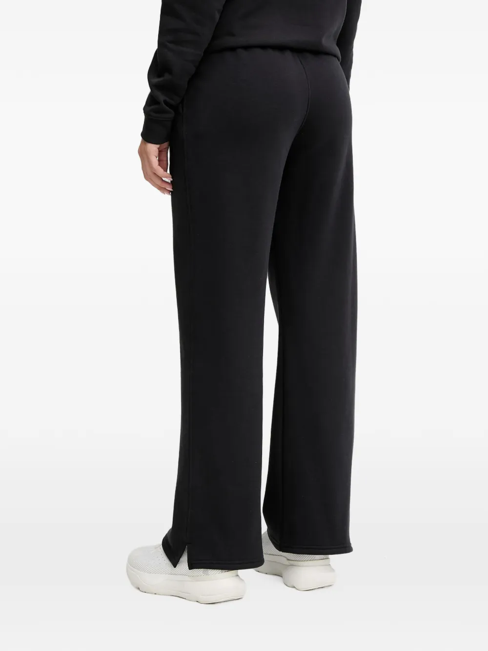 Under Armour Icon Vida trainingsbroek met wijde pijpen en geborduurd logo Zwart