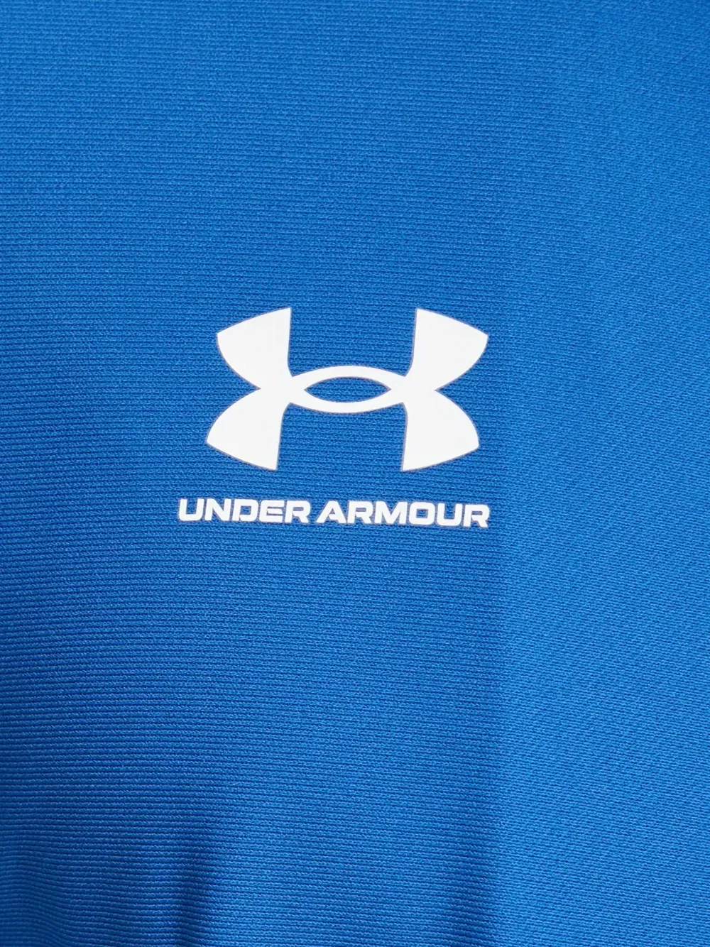 Under Armour Tweedelig trainingspak met colourblocking en rits Blauw