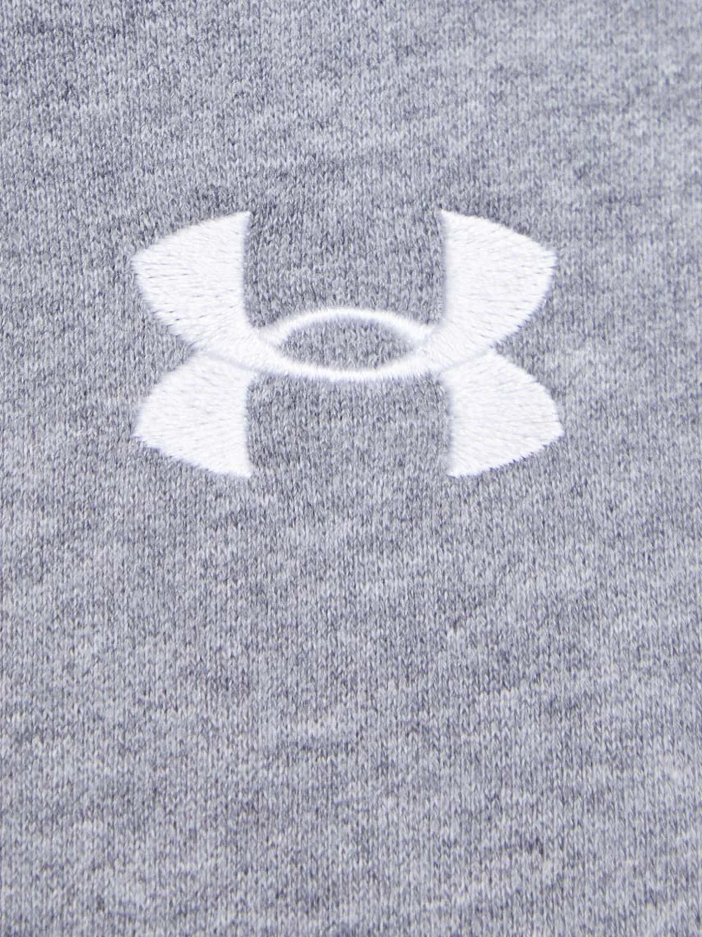 Under Armour Rival logo hoodie Grijs