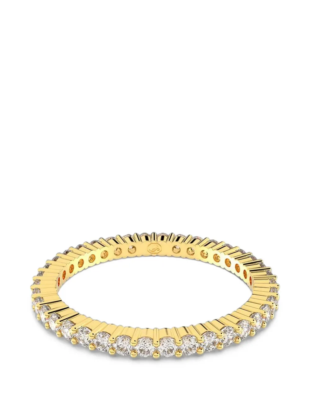 Swarovski Matrix Vittore crystal-embellished eternity ring - Oro