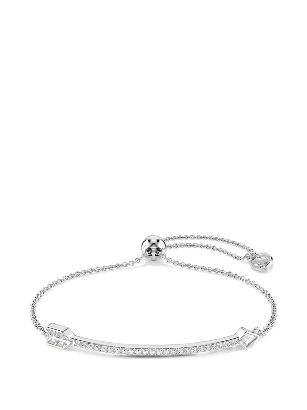 Swarovski Idyllia crystal-embellished bracelet - Silber