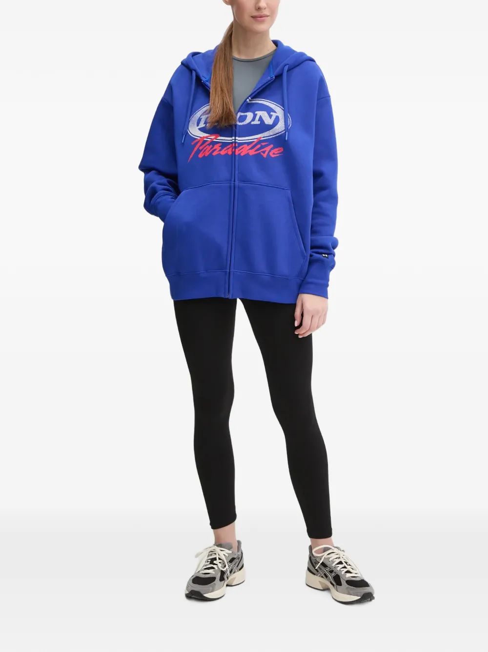 Under Armour zip-up hoodie Blauw
