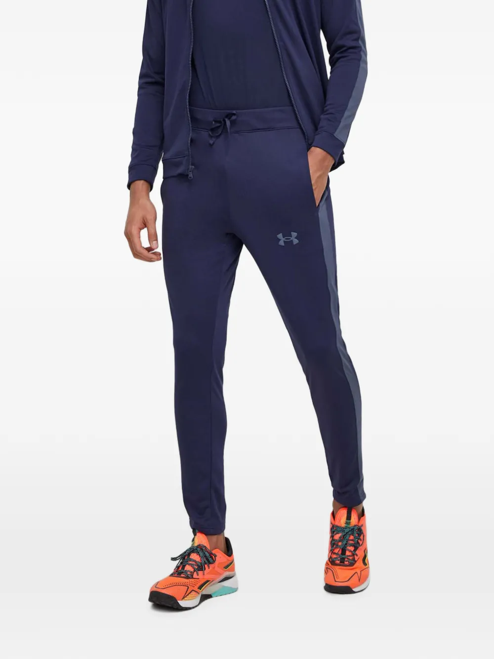 Under Armour Trainingspak met logoprint Blauw