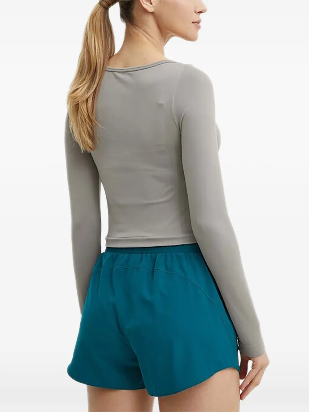 Under Armour Train Seamless top met lange mouwen Grijs