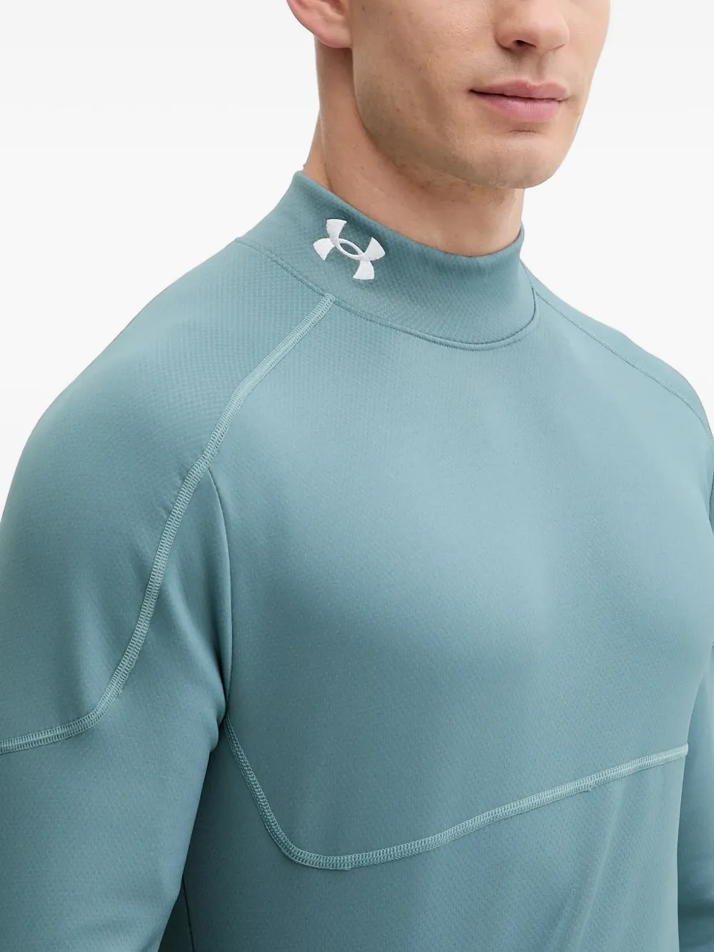 Under Armour T-shirt met logoprint Blauw