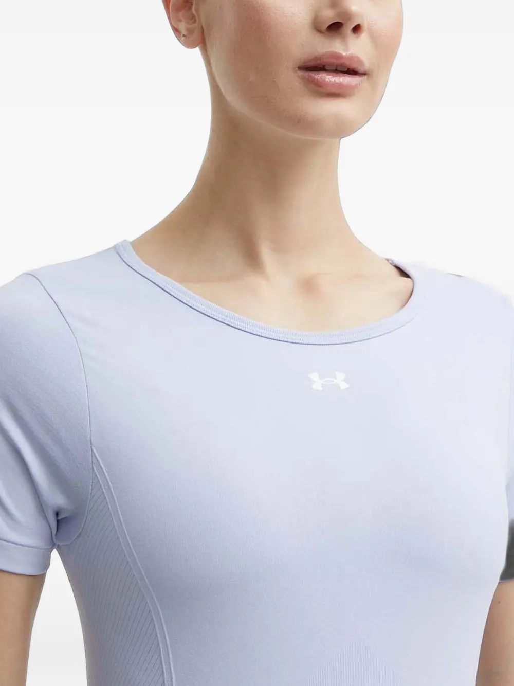 Under Armour T-shirt met logo Paars